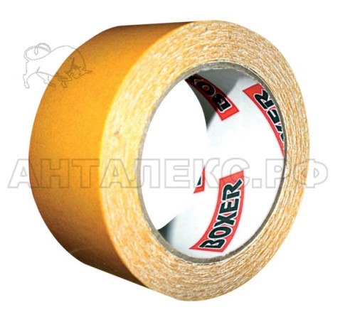 Скотч двусторонний,Boxer,ПЭ ткань,50*25