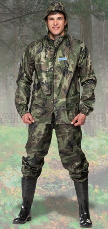 Костюм вла-защ. "Hunter" зеленый КМФ 52-54/3-4