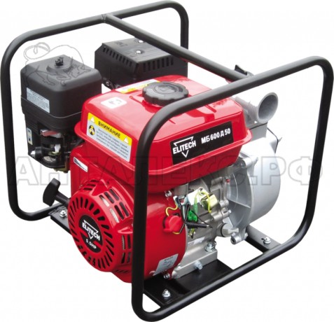 Мотопомпа Elitech МБ 600 Д 50