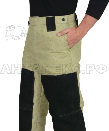 Костюм сварщика брез.+спилок (раз.52-54/3-4 рост)