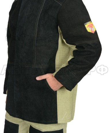 Костюм сварщика брез.+спилок (раз.52-54/3-4 рост)