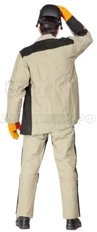 Костюм сварщика брез.+спилок (раз.52-54/3-4 рост)