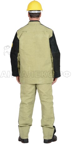Костюм сварщика брез.+спилок (раз.52-54/3-4 рост)