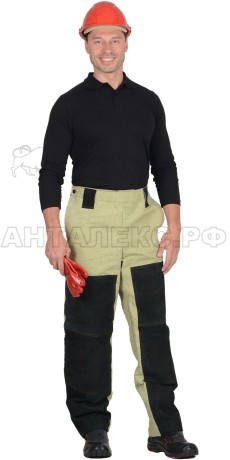 Костюм сварщика брез.+спилок (раз.52-54/3-4 рост)