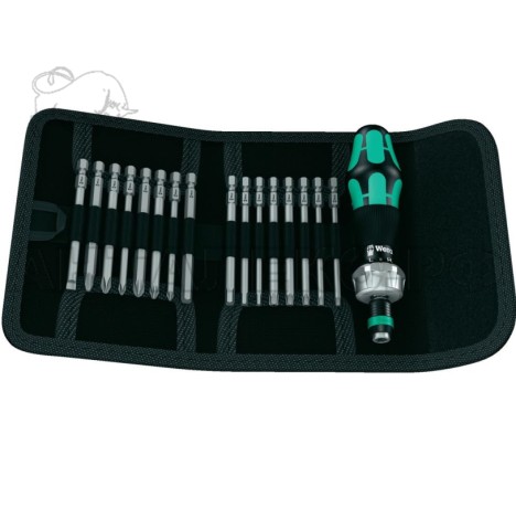 Битодержатель+16 стержней WERA WE-051040