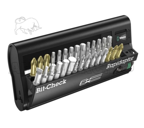 Набор бит с битодержателем WERA WE-056440