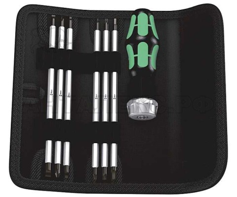 Битодержатель+6 стержней WERA WE-073665