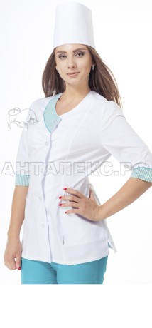 Шапочка белая 03