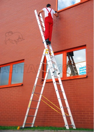 Лестница-стремянка 3х18