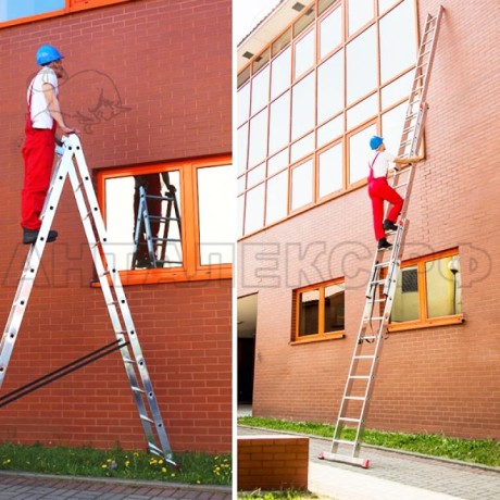 Лестница-стремянка 3х18