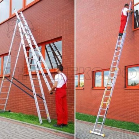 Лестница-стремянка 3х16