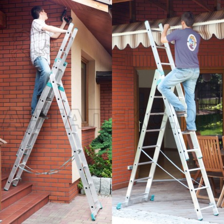 Лестница-стремянка 3х16