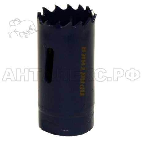 Коронка биметал. ПРАКТИКА 25мм (1") клипса