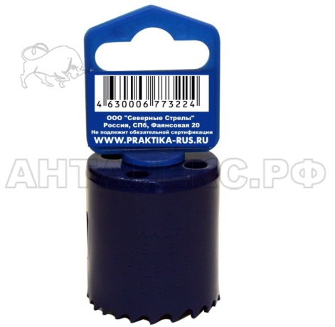 Коронка биметал. ПРАКТИКА 40мм клипса