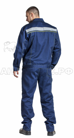 Костюм Гравитация-АнтАлекс Брючн.т.син/желт 52-543-4