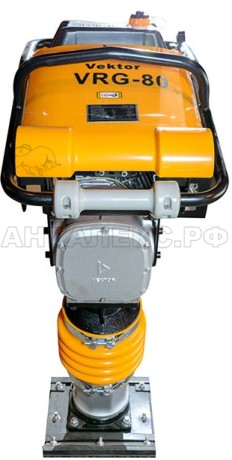Вибротрамбовка VEKTOR VRG-80 бенз. 4кВт 330х290мм