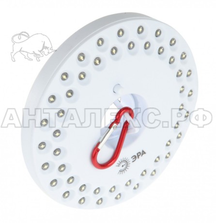 Фонарь ЭРА Ф/К K48, кемп, 48xLED, 3xАА. караб