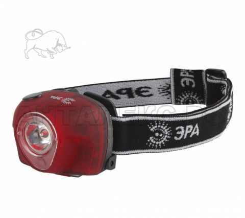 Фонарь ЭРА Ф/К G3W, налоб, колл,3хААА