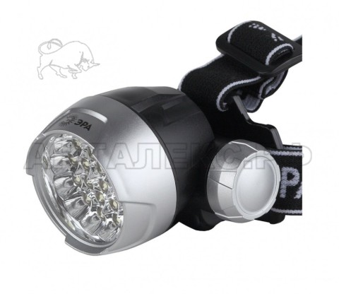 Фонарь ЭРА Ф/К G17, налоб, 17xLED Extra,3хААА