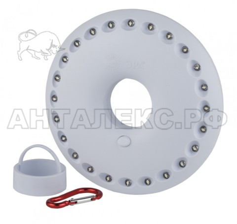 Фонарь ЭРА Ф/К K24, кемп, 24xLED, 3xАА, караб