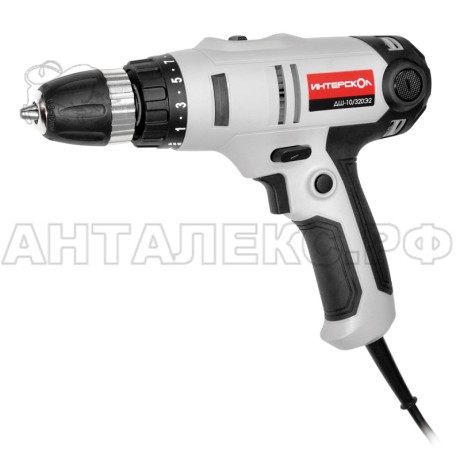 Дрель-шуруповерт сетевая Интерскол ДШ-10/320Э2