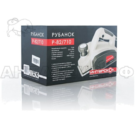 Рубанок Интерскол Р-82/710