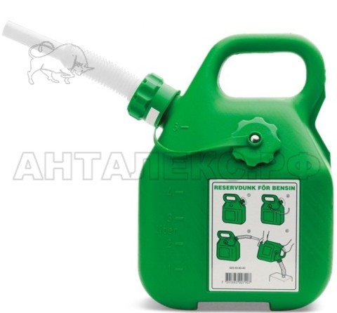 Канистра зеленая бензин Husqvarna