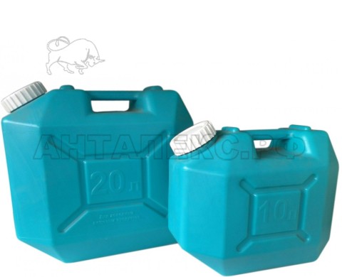 Канистра 20л п/э технич.цветн.