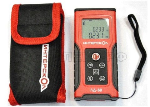 Дальномер лазерный Интерскол ЛД-60
