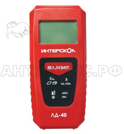 Дальномер лазерный Интерскол ЛД-40