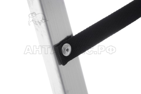 Стремянка А202 алюминиевая двусторонняя, 2 ступени