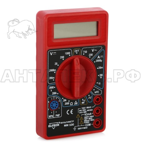 Мультиметр Elitech ММ 100