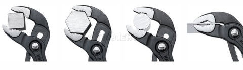 Клещи "КОБРА" сантехнические Knipex KN-8702180