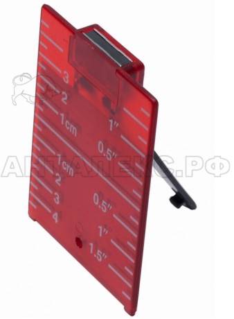 Мишень красная с встроенным магнитом ADA