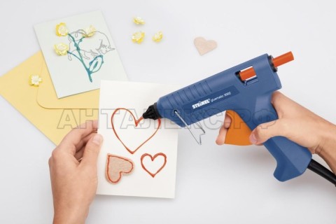 Термоклеевой пистолет Gluematic 3002 с кейсом  Steinel