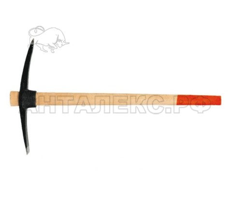 Кирка,деревянная ручка,вес 1500г