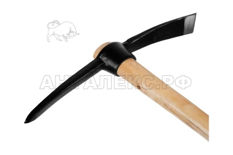 Кирка,деревянная ручка,вес 1500г