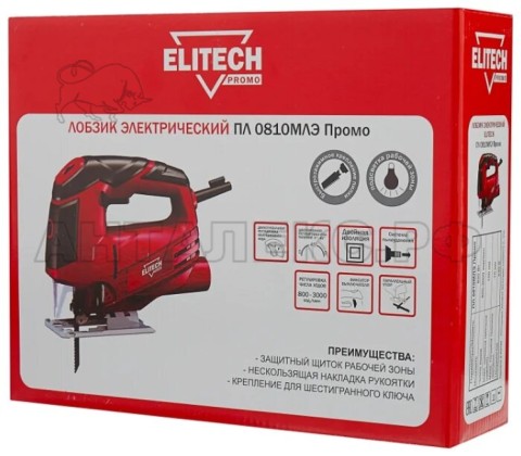 Лобзик Elitech ПЛ 0810 МЛЭ Промо
