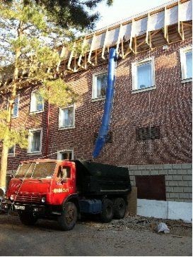 Секция с цепями