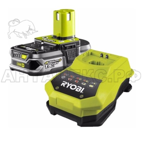Устройство зарядное+аккумулятор Ryobi RBC18L15