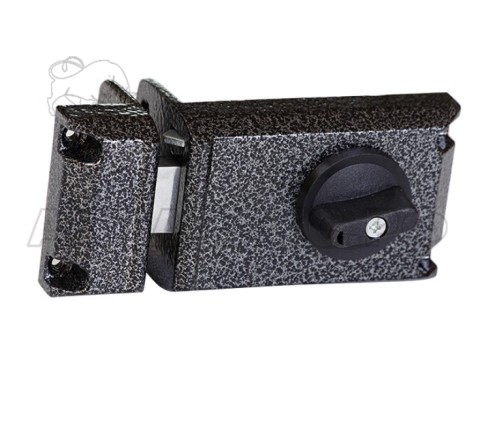 Замок накладной ЗН2Д-Б серебро волмет.