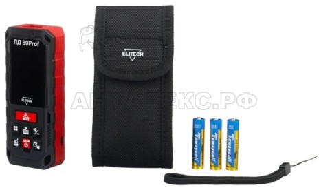 Дальномер ЛД 80Prof Elitech