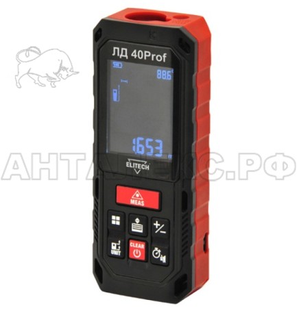 Дальномер ЛД 40Prof Elitech