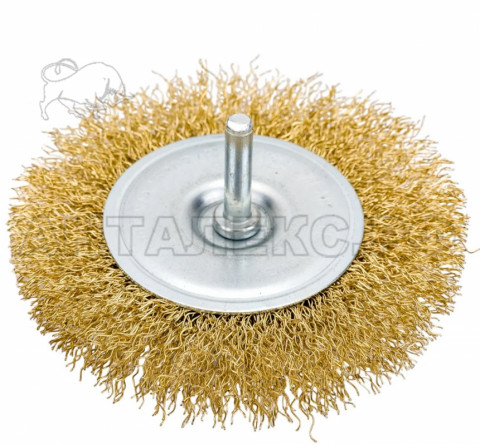 Щетка ELITECH, для дрели, диаметр 100 мм.