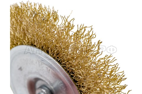 Щетка ELITECH, для дрели, диаметр 100 мм.