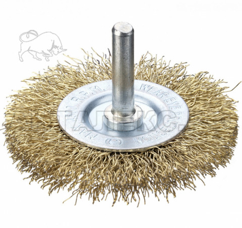 Щетка ELITECH, для дрели, диаметр 60 мм.