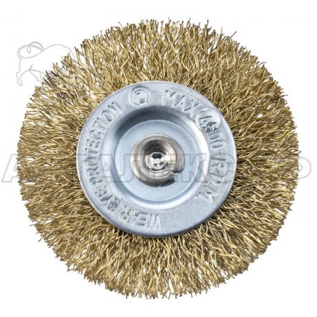 Щетка ELITECH, для дрели, диаметр 60 мм.