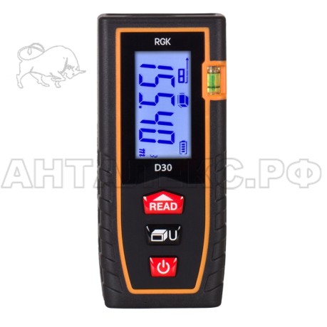 Лазерный дальномер-рулетка RGK D-30
