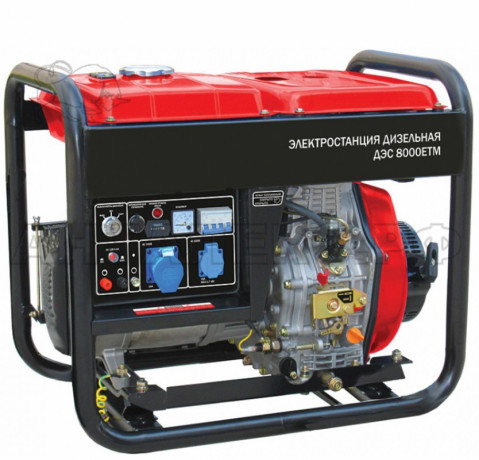 Генератор диз. Elitech ДЭС 8000ЕTМ