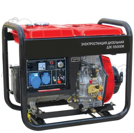 Генератор диз. Elitech ДЭС 5500ЕМ